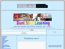 Tablet Screenshot of dontstoplearning.com